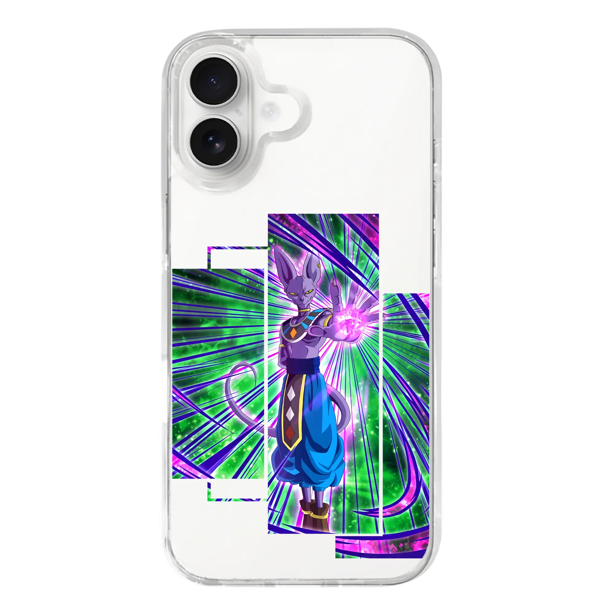 ドラゴンボール グッズ ビルス - iPhone 17シリーズ 透明スマホケース – 薄型・耐衝撃・精密フィット保護カバー